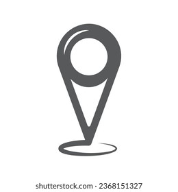 vectores aislados de ilustración de localización de icono