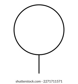 Pin-Symbol. Pin-Design am Standort.