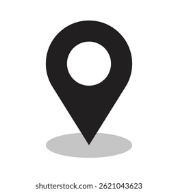 pin icon, location symbol, pin mark