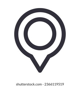 pin icon location vector illustration isolated