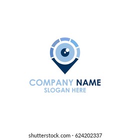 Pin Icon logo design