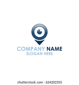 Pin Icon logo design