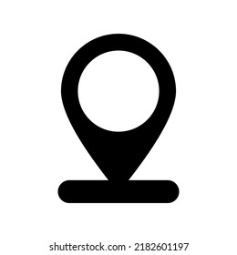pin icon or logo isolated sign symbol vector illustration - high quality black style vector icons
