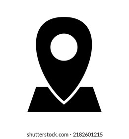 pin icon or logo isolated sign symbol vector illustration - high quality black style vector icons

