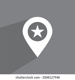 pin icon , map icon vector