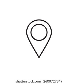 pin icon , map icon vector