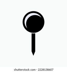 Icono de pinza. Marcar símbolo - vector.