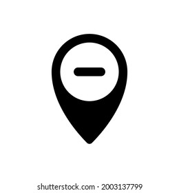 Icono de pin con un diseño menos sencillo