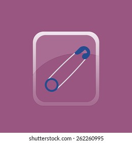 the pin icon on the