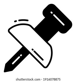 Pin icon related Map location and navigation black icon. Traffic and travel vector icon.