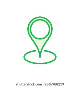 Pin icon set. Location icon vector. destination icon. map pin