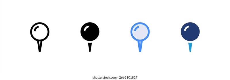 Fixar conjunto de ícones em várias coleções de estilos. Ilustração vetorial.