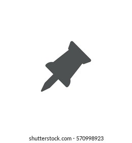 pin icon. sign design