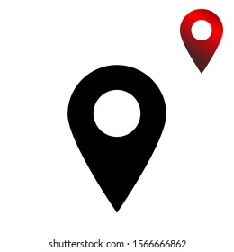 Pin icon is a simple icon, compatible for any company.