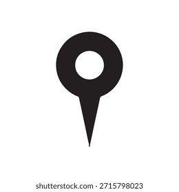pin icon symbol vector isolated