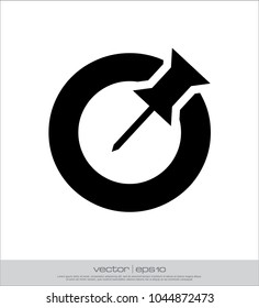 pin icon template