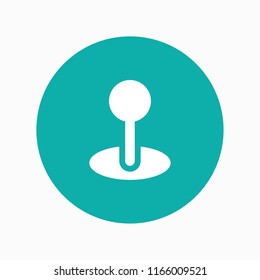 pin icon vector