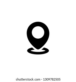 pin icon vector illustration