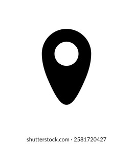 Pin icon vector illustration. Location sign and symbol. destination icon. map pin