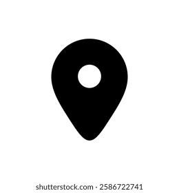 Pin icon vector illustration. Location sign and symbol. destination icon. map pin