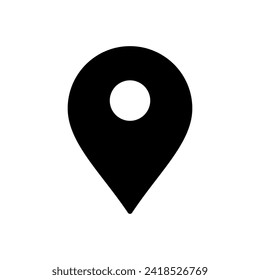 Pin icon vector. Location icon vector. destination icon. map pin