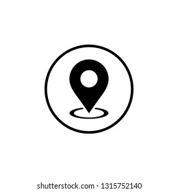Location Icon Vector Find Flat Street Stock Vector (Royalty Free ...