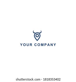 pin icon vector logo design. pin template quality logo symbol inspiration