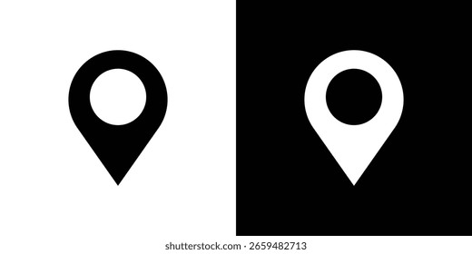 Gráficos escalables de Vector de icono de pin
