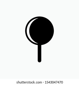 
Pin Icon - Vector Sign and Symbol for Design, Presentation, Website or Apps Elements.