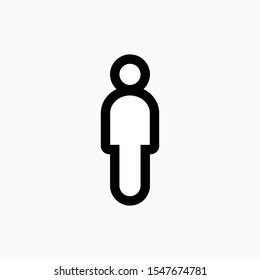 Pin Icon - Vector Sign and Symbol for Design, Presentation, Website or Apps Elements.