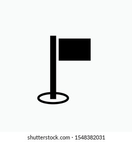 Pin Icon - Vector Sign and Symbol for Design, Presentation, Website or Apps Elements.