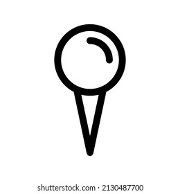 Ilustración de diseño de símbolo del vector de icono de anclaje