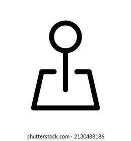 Pin Icon Vector Symbol Design Illustration