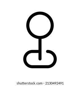 Pin Icon Vector Symbol Design Illustration