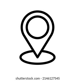 Pin Icon Vector Symbol Design Illustration