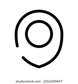 Pin Icon Vector Symbol Design Illustration