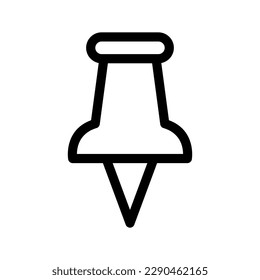 Pin Icon Vector Symbol Design Illustration