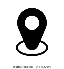 Pin Icon Vector Symbol Design Illustration