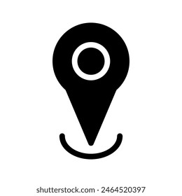 Pin Icon Vector Symbol Design Illustration