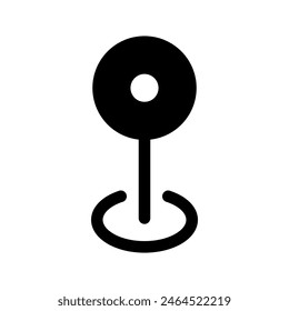 Pin Icon Vector Symbol Design Illustration
