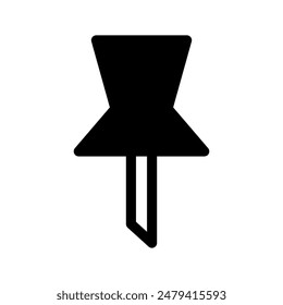 Pin Icon Vector Symbol Design Illustration