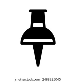 Pin Icon Vector Symbol Design Illustration