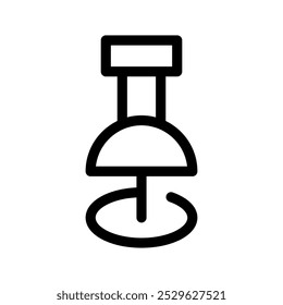Pin Icon Vector Symbol Design Illustration