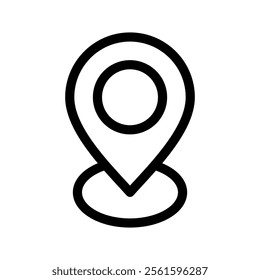 Pin Icon Vector Symbol Design Illustration