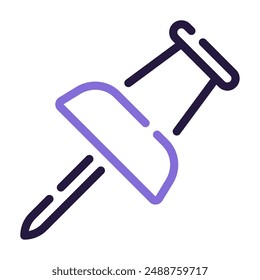 Pin icon for web, app, infographic, etc