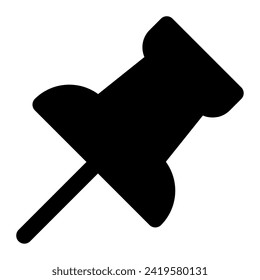 Icono de pin para web, app, uiux, infografía, etc