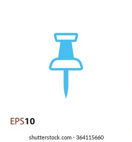 Pin icon for web and mobile