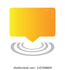 PIN ICONS ISOLATED