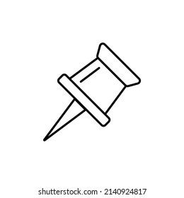 pin icons  symbol vector elements for infographic web