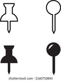 Dibujo vectorial de iconos de clavija sobre fondo blanco..eps
